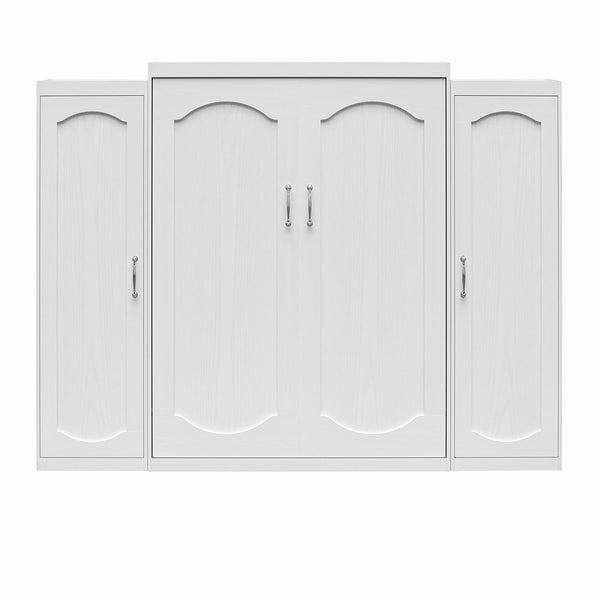 Ameriwood Home Novogratz Her Majesty Murphy Bed With Cabinets Queen Size