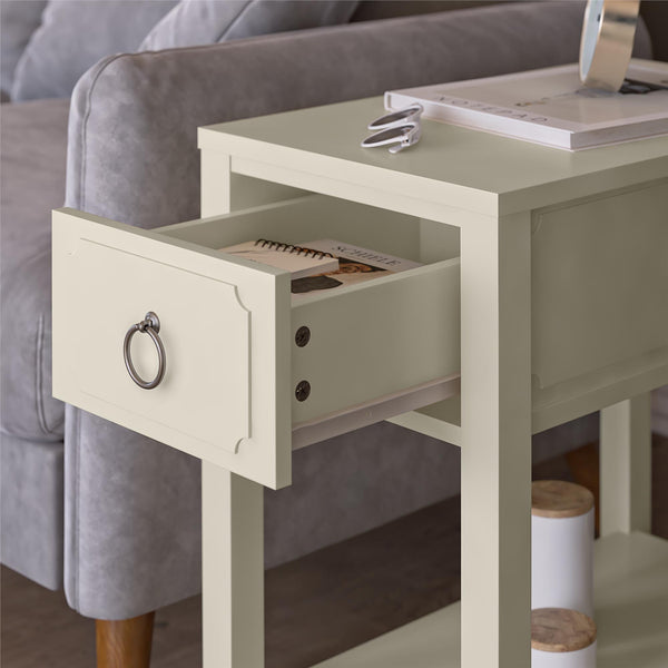 Ameriwood Home Novogratz Her Majesty Narrow Side Table