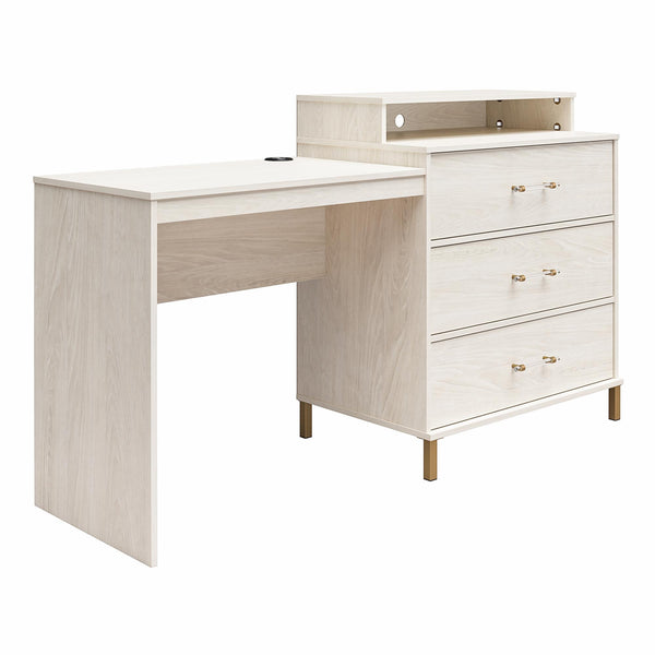 Ameriwood Home Novogratz Kalissa Dresser/Desk Combo With Wireless Charger