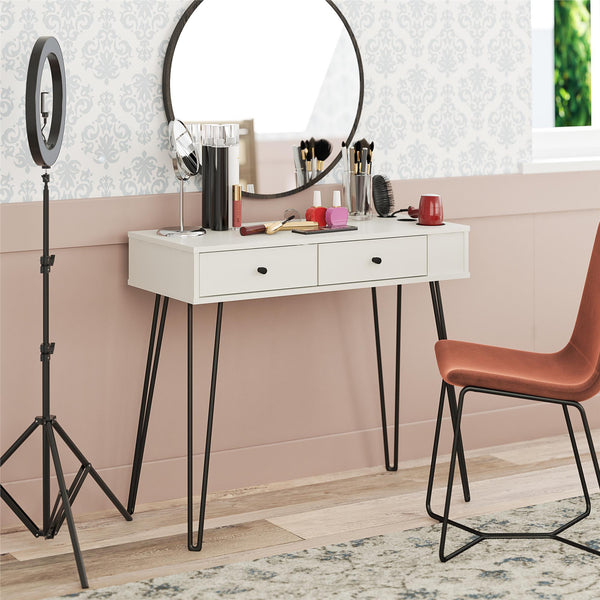 Ameriwood Home Novogratz Kimberly At Home Vanity With Drawers