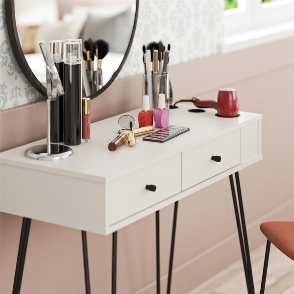 Ameriwood Home Novogratz Kimberly At Home Vanity With Drawers