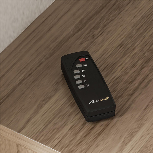 Ameriwood Home Novogratz Monroe Wide Mantel Stone And Crystal Electric Fireplace