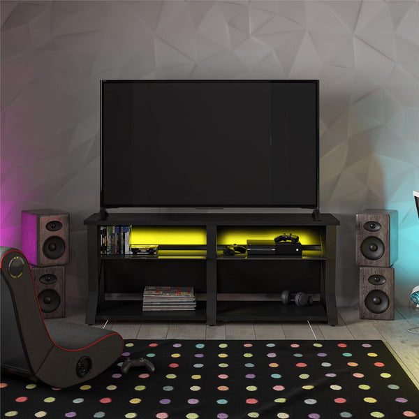 Ameriwood Home NTense Genesis Gaming TV Stand For TVs Up To 70"