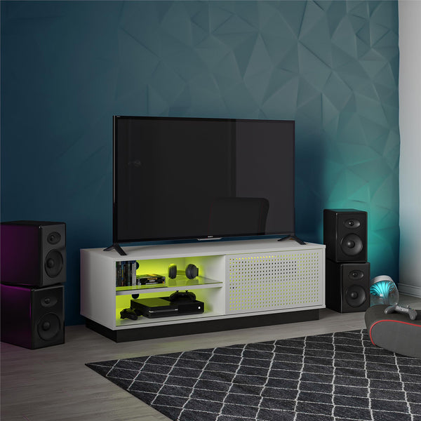 Ameriwood Home NTense Glitch Floating TV Stand For TVs Up To 60"