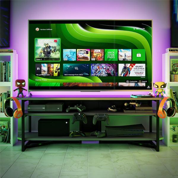 Ameriwood Home NTense Quest Gaming TV Stand For TVs Up To 65"