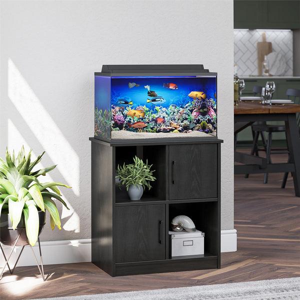 Ameriwood Home Ollie & Hutch Dory 10/20 Gallon Aquarium Or Terrarium Stand