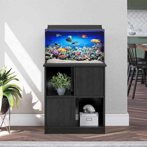Ameriwood Home Ollie & Hutch Dory 10/20 Gallon Aquarium Or Terrarium Stand