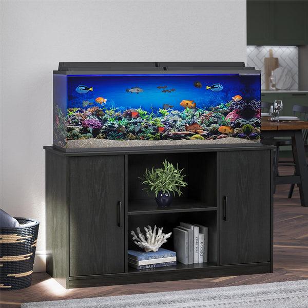 Ameriwood Home Ollie & Hutch Dory 55 Gallon Aquarium Or Terrarium Stand