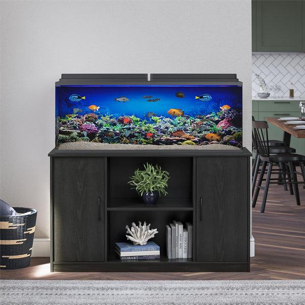 Ameriwood Home Ollie & Hutch Dory 55 Gallon Aquarium Or Terrarium Stand