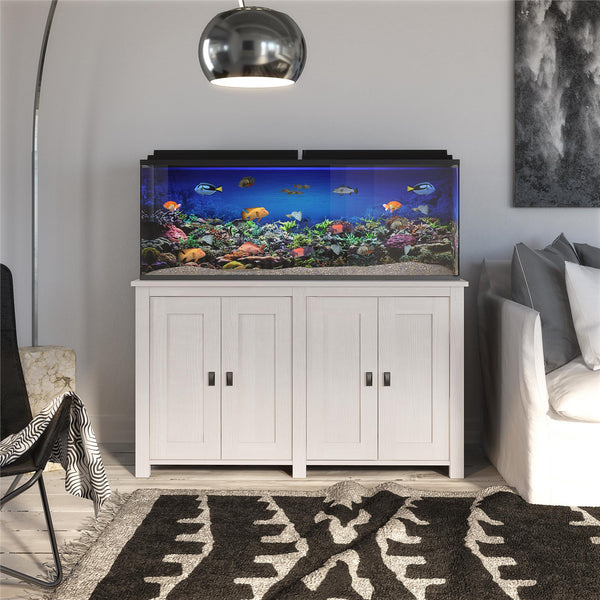 Ameriwood Home Ollie & Hutch Farmington 55 Gallon Aquarium Or Terrarium Stand