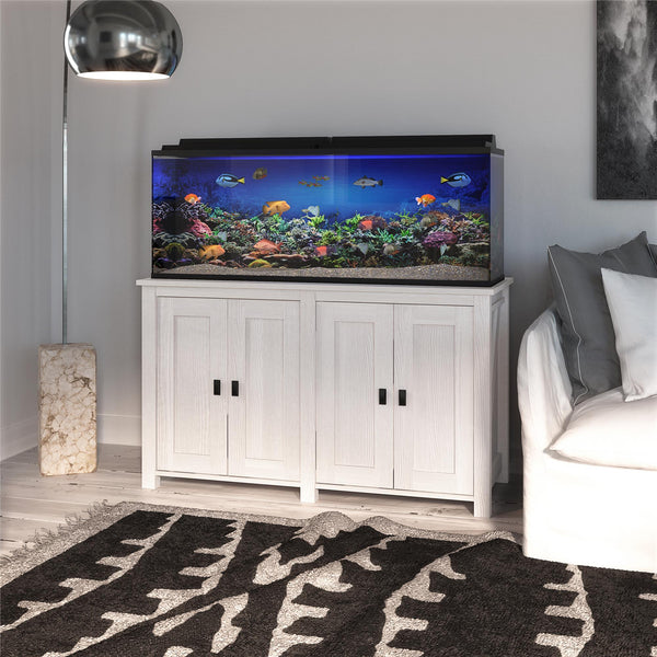Ameriwood Home Ollie & Hutch Farmington 55 Gallon Aquarium Or Terrarium Stand