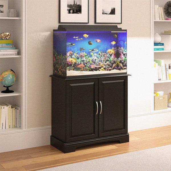 Ameriwood Home Ollie & Hutch Harbor 29 - 37 Gallon Aquarium Or Terrarium Stand