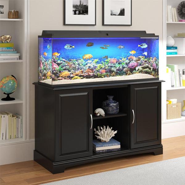 Ameriwood Home Ollie & Hutch Harbor 50 - 75 Gallon Aquarium Or Terrarium Stand