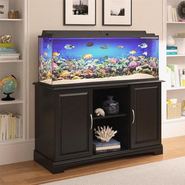 Ameriwood Home Ollie & Hutch Harbor 50 - 75 Gallon Aquarium Or Terrarium Stand
