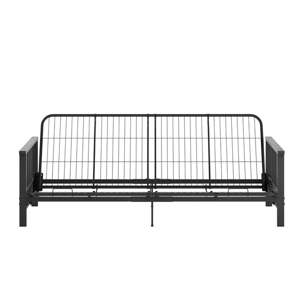 ameriwood home RealRooms Bretta Metal Arm Futon Frame