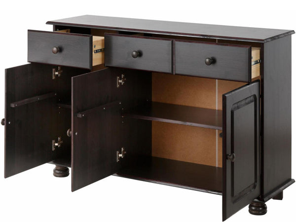 Ameriwood Home RealRooms Chester Sideboard With 3 Doors