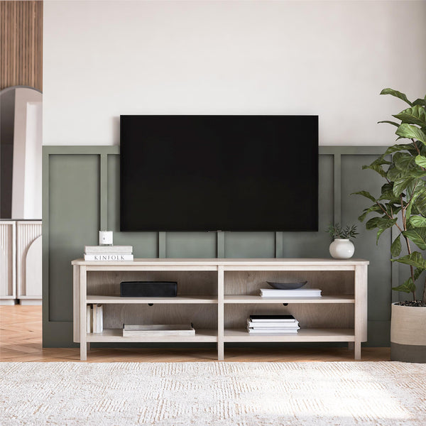 Ameriwood Home RealRooms Farmhouse Console For TVs Up To 75"