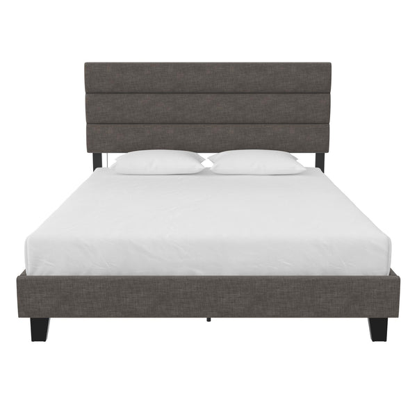 Ameriwood Home RealRooms Paloma Upholstered Bed With USB