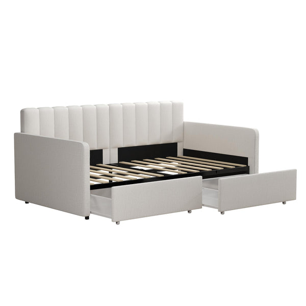 Ameriwood Home RealRooms Stratford Daybed With Storage Drawers