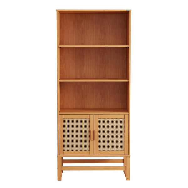 ameriwood home Ren Home Talo 3 Shelf Bookcase with 2 Doors