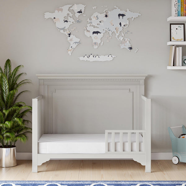 Ameriwood Home Safety 1st Cozy Snuggles Deluxe Dual 2-in-1 Baby Crib And Toddler Mattress