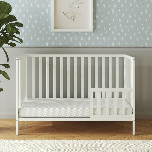 Ameriwood Home Safety 1st Serene Snuggles Premium 4.5" Foam Crib & Toddler Mattress In A Box