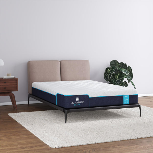 Ameriwood Home Signature Sleep Bliss 10" Charcoal Cool Gel Memory Foam Mattress