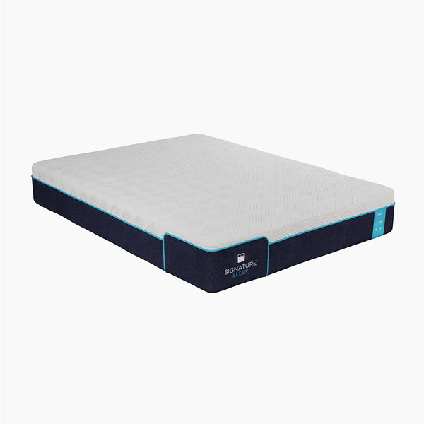 Ameriwood Home Signature Sleep Bliss 10" Charcoal Cool Gel Memory Foam Mattress