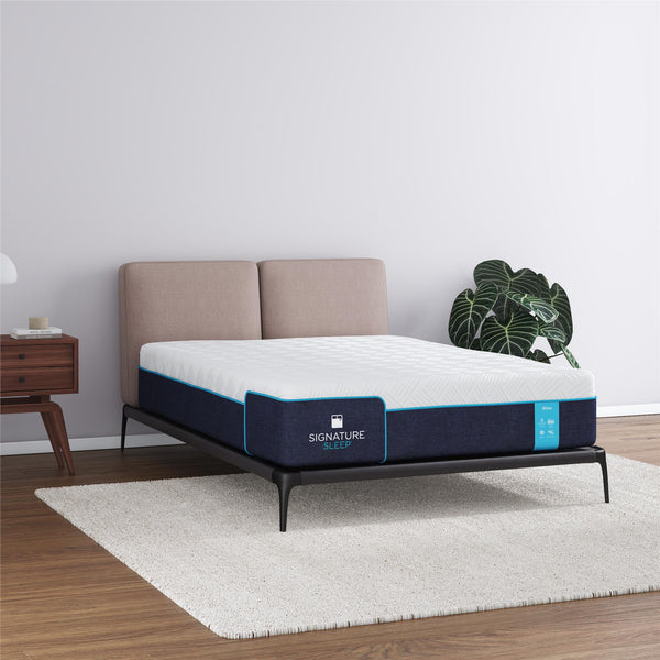 Ameriwood Home Signature Sleep Bliss 12" Charcoal Cool Gel Memory Foam Mattress