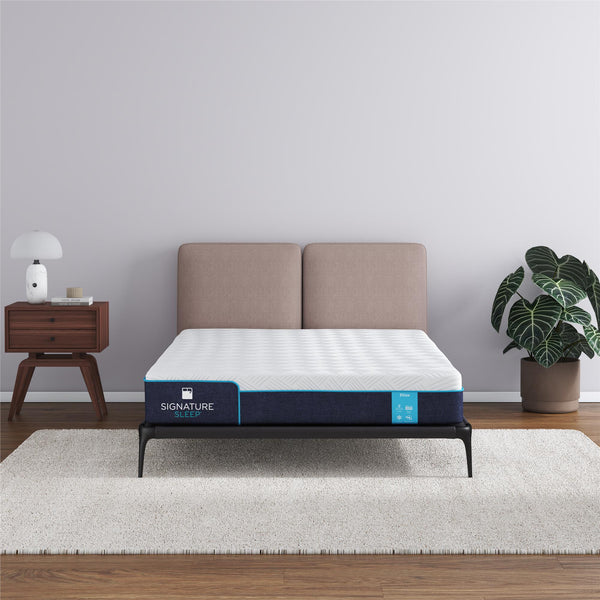 Ameriwood Home Signature Sleep Bliss 8" Charcoal Cool Gel Memory Foam Mattress