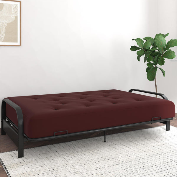Ameriwood Home Signature Sleep Braga 8" Spring Coil Full Size Futon Mattress