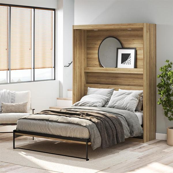 Ameriwood Home Signature Sleep Impressions Murphy Bed With Cabinets