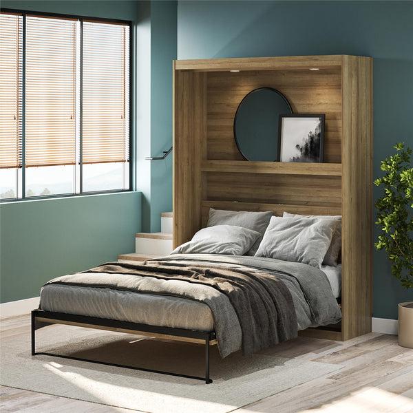 Ameriwood Home Signature Sleep Impressions Murphy Bed With Cabinets