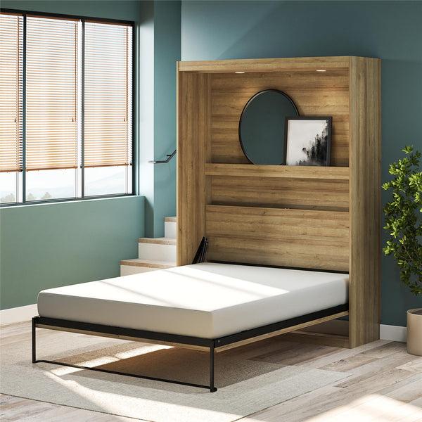 Ameriwood Home Signature Sleep Impressions Murphy Bed With Cabinets