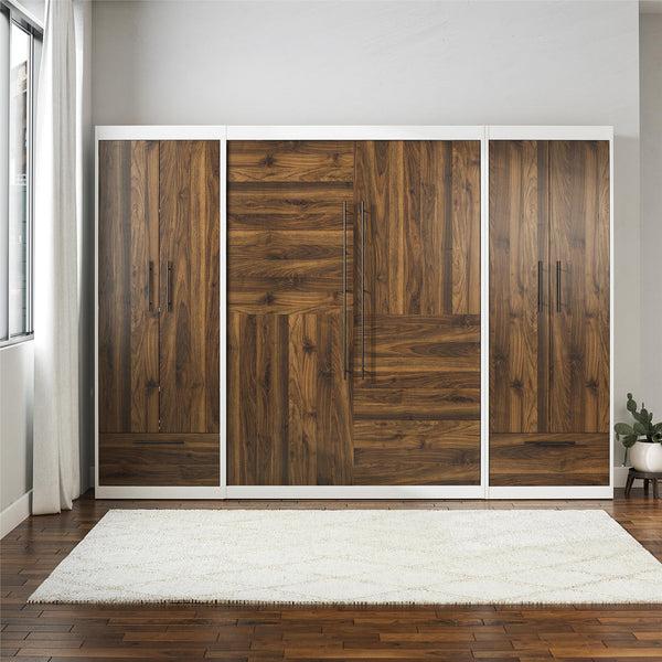 Ameriwood Home Signature Sleep Pinnacle Murphy Bed With Cabinets