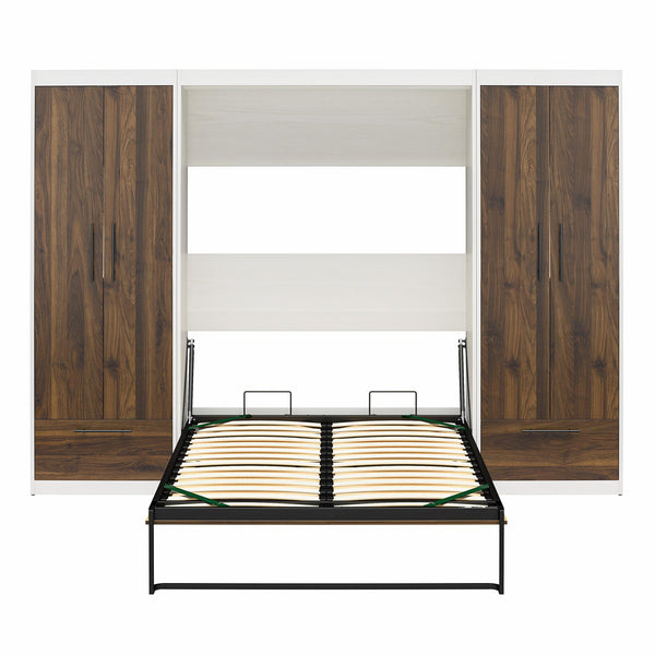 Ameriwood Home Signature Sleep Pinnacle Murphy Bed With Cabinets