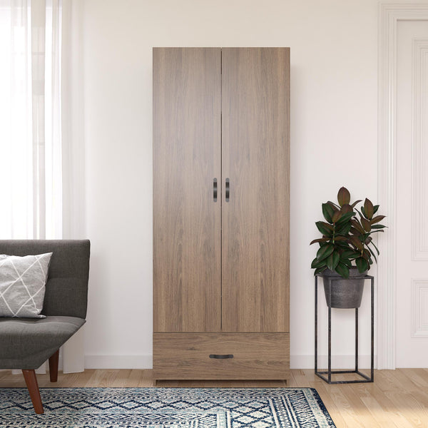 Ameriwood Home Systembuild Evolution 2 Door 1 Drawer Storage Cabinet