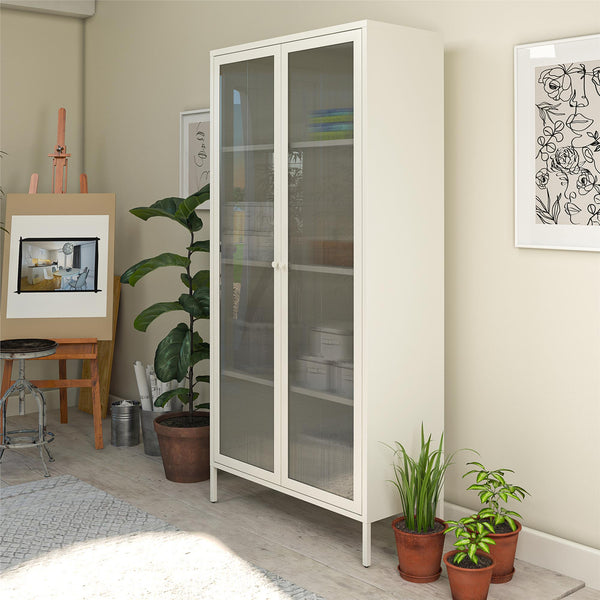 Ameriwood Home Systembuild Evolution Ashbury Heights Tall 2 Door Metal Storage Cabinet