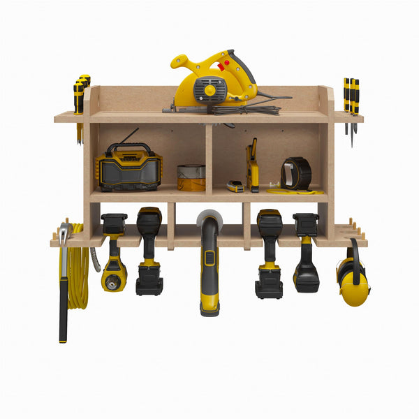 ameriwood home Systembuild Evolution Benford Wall Mount Tool Organizer