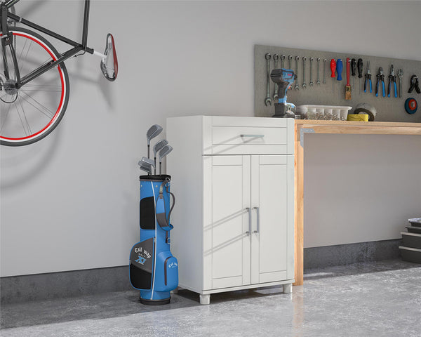 Ameriwood Home Systembuild Evolution Callahan 24" 1 Drawer/2 Door Base Storage Cabinet