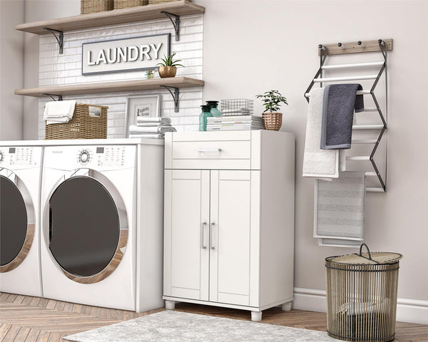 Ameriwood Home Systembuild Evolution Callahan 24" 1 Drawer/2 Door Base Storage Cabinet