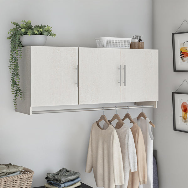 Ameriwood Home Systembuild Evolution Camberly 3 Door Wall Cabinet With Hanging Rod