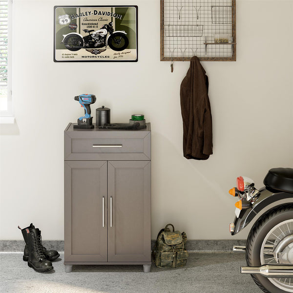 Ameriwood Home Systembuild Evolution Camberly Framed 2 Door/1 Drawer Storage Cabinet