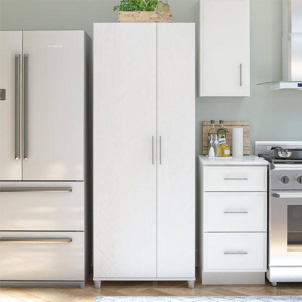 Ameriwood Home Systembuild Evolution Camberly Tall Asymmetrical Cabinet