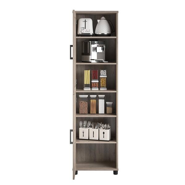 Ameriwood Home Systembuild Evolution Dwyer 2 Door Kitchen Pantry Cabinet
