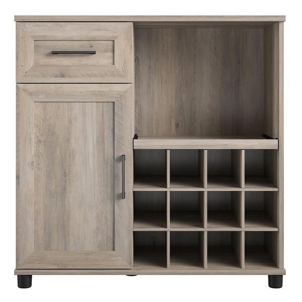 ameriwood home Systembuild Evolution Dwyer Bar Cabinet
