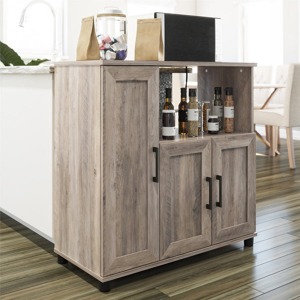 Ameriwood Home Systembuild Evolution Dwyer Microwave Stand