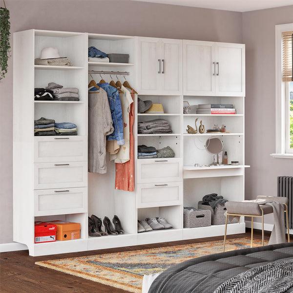 Ameriwood Home Systembuild Evolution Elba Vanity Modular Closet Unit
