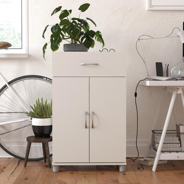 Ameriwood Home Systembuild Evolution Lory 24" 1 Drawer/2 Door Base Storage Cabinet