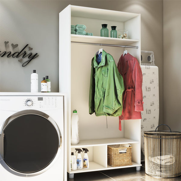 Ameriwood Home Systembuild Evolution Lory 36" Wide Mudroom Cabinet